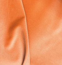 NEW! Prince Fabrielle - Designer Light Weight Cotton Velvet Upholstery Fabric - Soft- Coral Orange - Fancy Styles Fabric Pierre Frey Lee Jofa Brunschwig & Fils