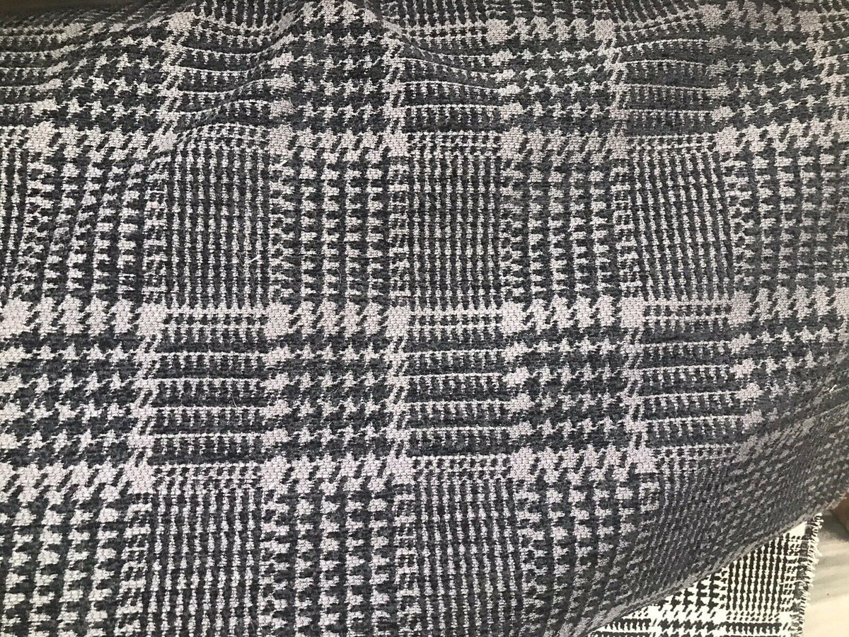 Designer Upholstery Heavyweight Tweed Fabric- Plaid Tartan BTY - Fancy Styles Fabric Pierre Frey Lee Jofa Brunschwig & Fils