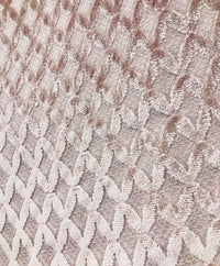 SWATCH- Made In Italy Designer Upholstery Burnout Chenille Velvet Fabric Pink - Fancy Styles Fabric Pierre Frey Lee Jofa Brunschwig & Fils