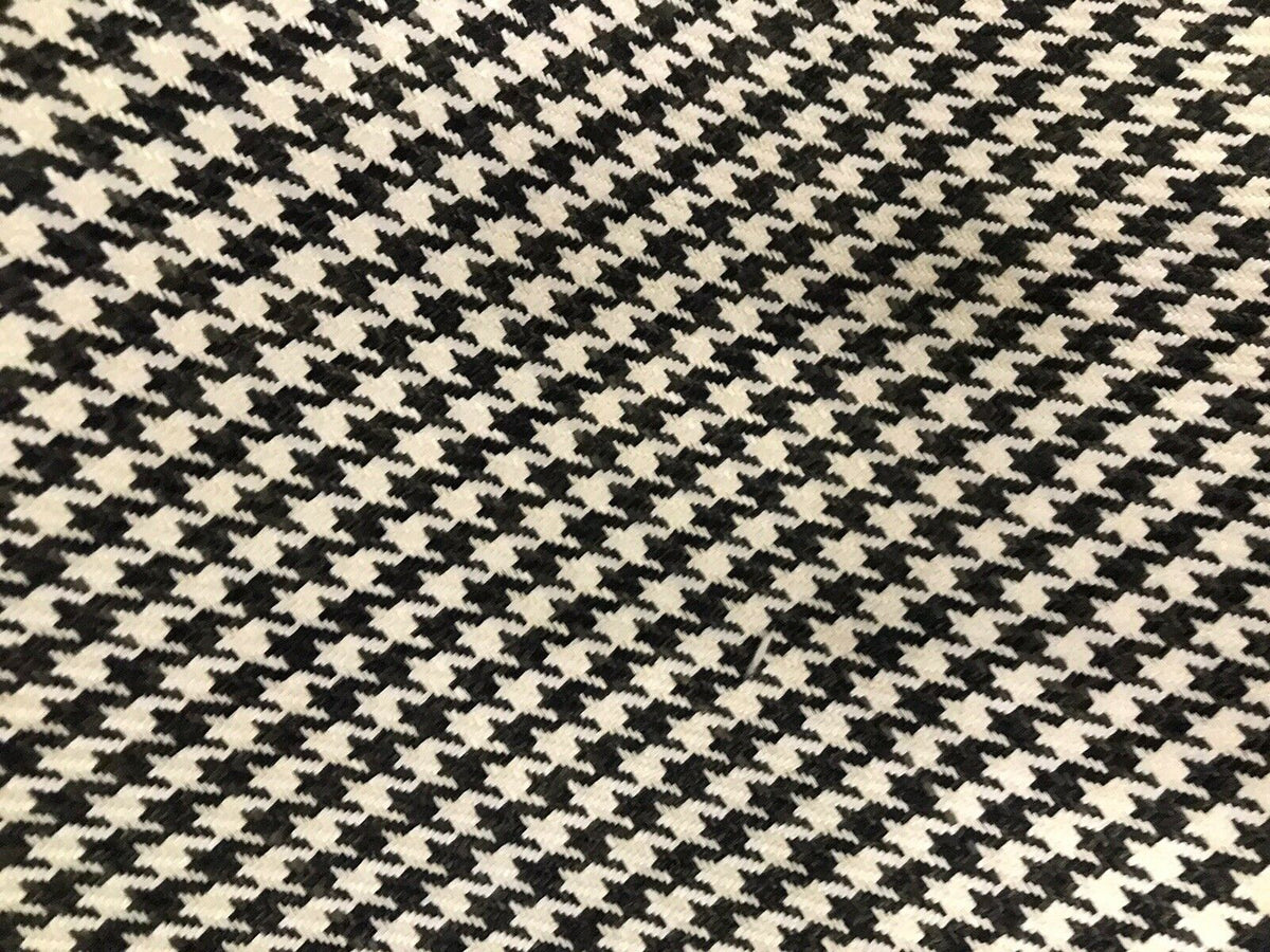 Designer Upholstery Gingham Houndstooth Tweed Fabric- 56” Wide -BTY - Fancy Styles Fabric Pierre Frey Lee Jofa Brunschwig & Fils