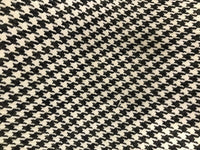 Designer Upholstery Gingham Houndstooth Tweed Fabric- 56” Wide -BTY - Fancy Styles Fabric Pierre Frey Lee Jofa Brunschwig & Fils