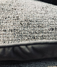 Designer Upholstery Heavyweight Tweed Fabric- Grey Melange- Sold By The Yard - Fancy Styles Fabric Pierre Frey Lee Jofa Brunschwig & Fils
