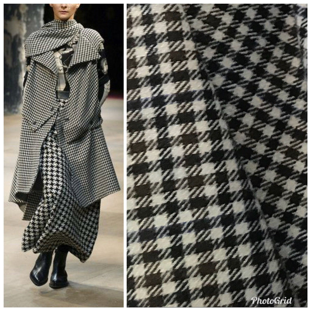 SALE! Close-Out Designer Wool Gingham Fabric Tweed By the Yard - Fancy Styles Fabric Pierre Frey Lee Jofa Brunschwig & Fils