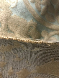 NEW Sir Isaac Designer Brocade Satin Damask Fabric- Aqua- Upholstery & Drapery BTY - Fancy Styles Fabric Pierre Frey Lee Jofa Brunschwig & Fils
