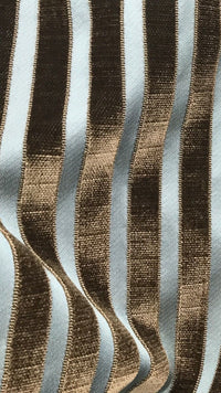 Made In Italy Burnout Damask Chenille Velvet Fabric Stripes - Upholstery - Fancy Styles Fabric Pierre Frey Lee Jofa Brunschwig & Fils