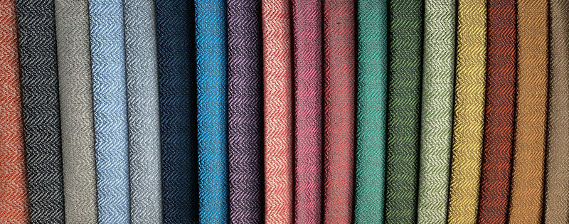 NEW Lady Prue Two-Tone Upholstery Herringbone Chevron Pattern Tweed Fabric -Pink & Black - Fancy Styles Fabric Pierre Frey Lee Jofa Brunschwig & Fils