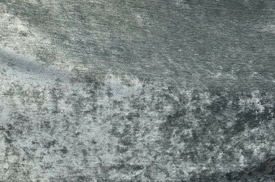 Designer Velvet Upholstery Fabric - Green Grey - Fancy Styles Fabric Pierre Frey Lee Jofa Brunschwig & Fils