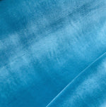 NEW Designer Soft Velvet Upholstery Fabric - Turquoise - By the yard - Fancy Styles Fabric Boutique