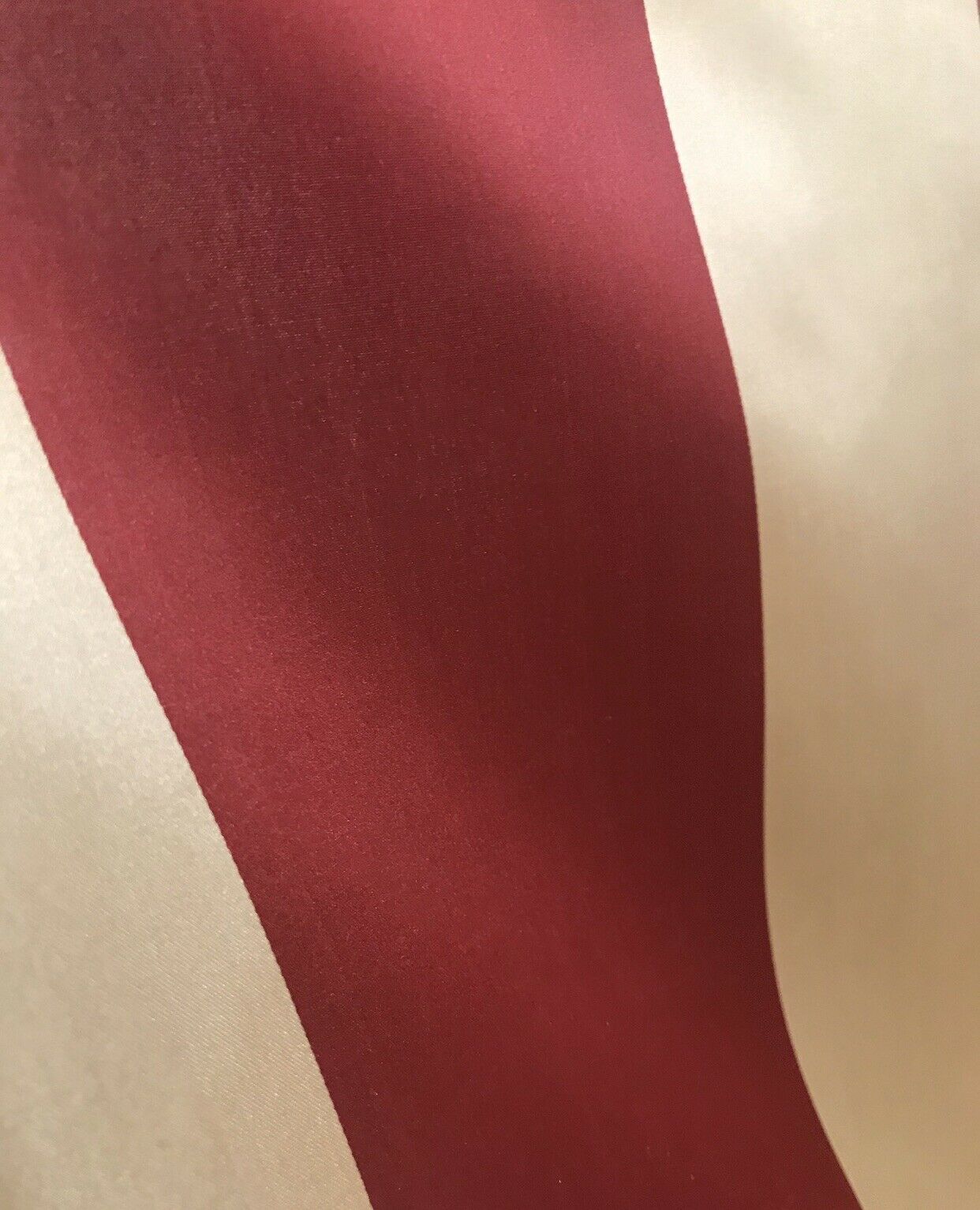 NEW Designer Stripe Upholstery & Drapery Satin Fabric - Wine Red | www ...