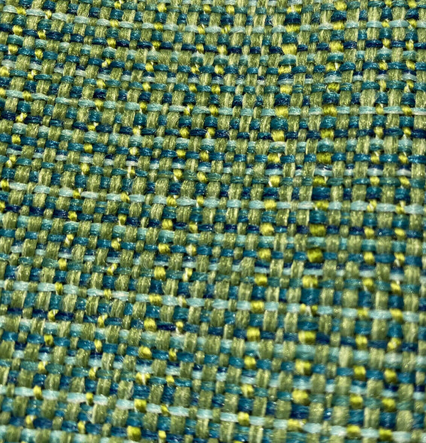 NEW Two-Tone Upholstery Tweed Texture Nubby Fabric -Green & Dark Green - Fancy Styles Fabric Pierre Frey Lee Jofa Brunschwig & Fils