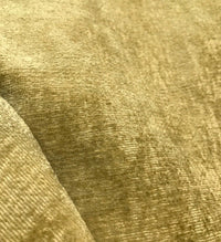 NEW! Designer Super Thick And Soft Chenille Velvet Fabric - Mustard Yellow BTY - Fancy Styles Fabric Pierre Frey Lee Jofa Brunschwig & Fils
