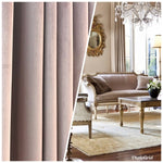 Designer Drapery Velvet Fabric - Light Pink Lavender- Decorating - Fancy Styles Fabric Pierre Frey Lee Jofa