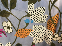 NEW! 100% Silk Charmeuse Gucci Inspired Fabric Multi Color Floral By The Yard - Fancy Styles Fabric Boutique