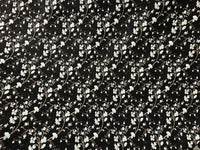NEW Small Floral Velvet Chenille Upholstery Fabric - Brown Aqua Beige - Fancy Styles Fabric Pierre Frey Lee Jofa Brunschwig & Fils