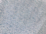 3/4 Yard Remnant- Designer Upholstery Heavyweight Tweed Fabric- Blue - Fancy Styles Fabric Pierre Frey Lee Jofa