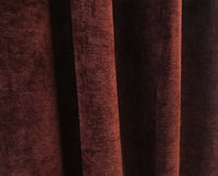 NEW! Designer Super Thick And Soft Chenille Velvet Fabric - Borolo Wine Red BTY - Fancy Styles Fabric Pierre Frey Lee Jofa Brunschwig & Fils