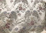 NEW! Designer Brocade Satin Fabric- Antique Ivory - Upholstery Damask - Fancy Styles Fabric Boutique