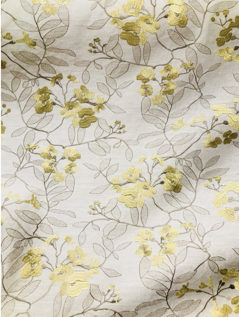 NEW Princess Danny Designer 100% Linen Floral Fabric