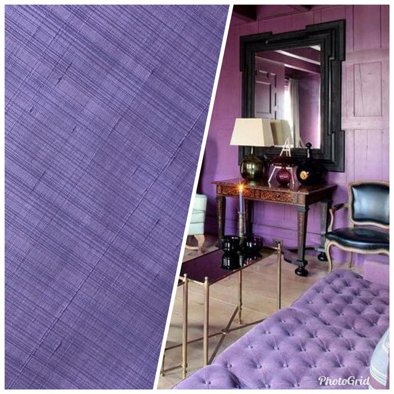 NEW! Lady Bridgette Designer 100% Silk Dupioni Lilac Faded Pinstripe Stripe Fabric -Drapery - Fancy Styles Fabric Pierre Frey Lee Jofa Brunschwig & Fils