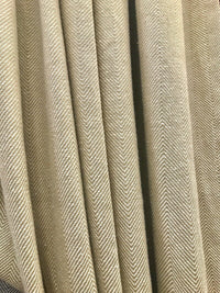 NEW Countess Cora Novelty Designer Herringbone Chevron Upholstery & Drapery Tweed Fabric - Camel - Fancy Styles Fabric Pierre Frey Lee Jofa Brunschwig & Fils