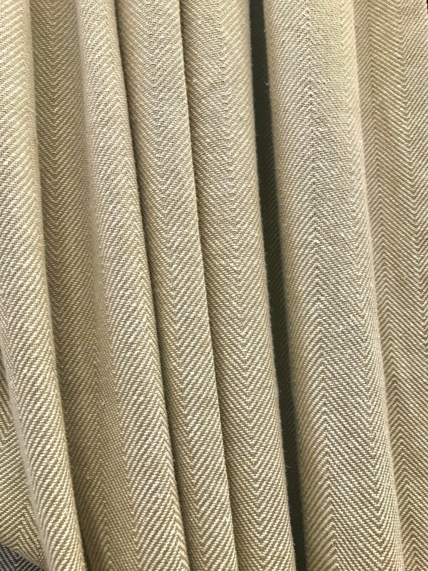 NEW Countess Cora Novelty Designer Herringbone Chevron Upholstery & Drapery Tweed Fabric - Camel - Fancy Styles Fabric Pierre Frey Lee Jofa Brunschwig & Fils
