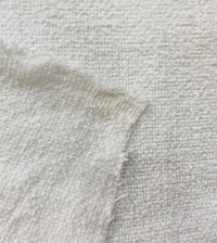 NEW Countess Yolanda Designer Heavyweight Boucle Upholstery & Drapery Fabric in White - Fancy Styles Fabric Pierre Frey Lee Jofa Brunschwig & Fils