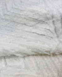 NEW Queen Daenerys Designer Furry Diamond Boucle Upholstery and Decorating Fabric in White - Fancy Styles Fabric Pierre Frey Lee Jofa Brunschwig & Fils