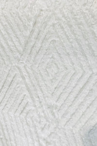 NEW Queen Daenerys Designer Furry Diamond Boucle Upholstery and Decorating Fabric in White - Fancy Styles Fabric Pierre Frey Lee Jofa Brunschwig & Fils