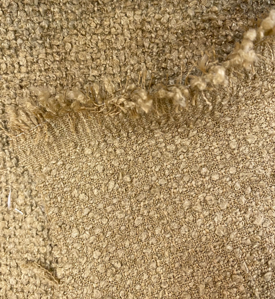 NEW Countess Yolanda Designer Heavyweight Boucle Upholstery & Drapery Fabric in Camel - Fancy Styles Fabric Pierre Frey Lee Jofa Brunschwig & Fils