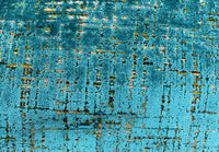 NEW Prince Archibald Novelty Upholstery Burnout Chenille Velvet Fabric in Turquoise - Fancy Styles Fabric Pierre Frey Lee Jofa Brunschwig & Fils