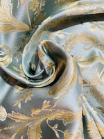 NEW Sir Linus Neoclassical Aubusson Inspired Duck Egg Blue Floral Upholstery Drapery Fabric - Fancy Styles Fabric Pierre Frey Lee Jofa Brunschwig & Fils