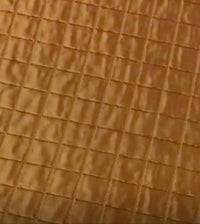 NEW Lady Celestine 100% Silk Designer Copper Peach Quilted Fabric - Fancy Styles Fabric Pierre Frey Lee Jofa Brunschwig & Fils