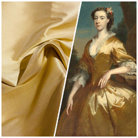 NEW Duchess Mable 100% Silk Dupioni Fabric Solid Yellow Gold - Fancy Styles Fabric Pierre Frey Lee Jofa Brunschwig & Fils