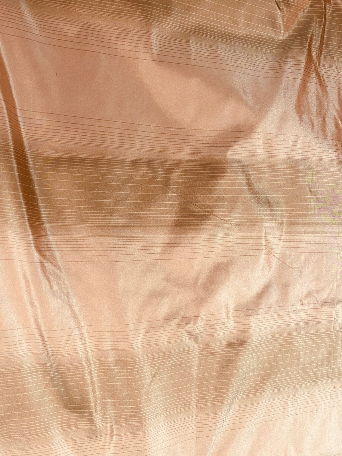 NEW Lady Eliza Salmon Peach Digital Stripes 100% Silk Taffeta Fabric - Fancy Styles Fabric Pierre Frey Lee Jofa Brunschwig & Fils