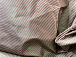 NEW Lady Bernadette 100% Silk Taffeta Fabric with Burgundy Red and Sage Green Stripes - Fancy Styles Fabric Pierre Frey Lee Jofa Brunschwig & Fils