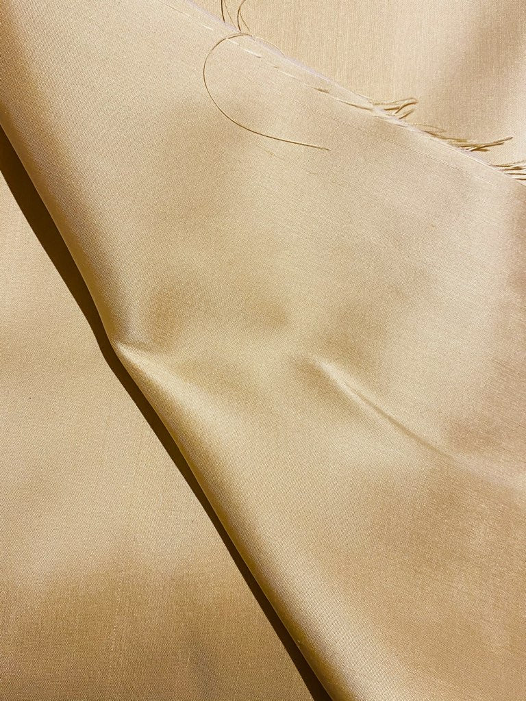 NEW Duchess Mable 100% Silk Dupioni Fabric Solid Yellow Gold - Fancy Styles Fabric Pierre Frey Lee Jofa Brunschwig & Fils