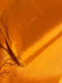 NEW Duchess Mable 100% Silk Dupioni Solid Orange Fabric - Fancy Styles Fabric Pierre Frey Lee Jofa Brunschwig & Fils