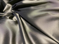 NEW Lady Lisa 100% Silk Taffeta Fabric Solid Pewter - Fancy Styles Fabric Pierre Frey Lee Jofa Brunschwig & Fils