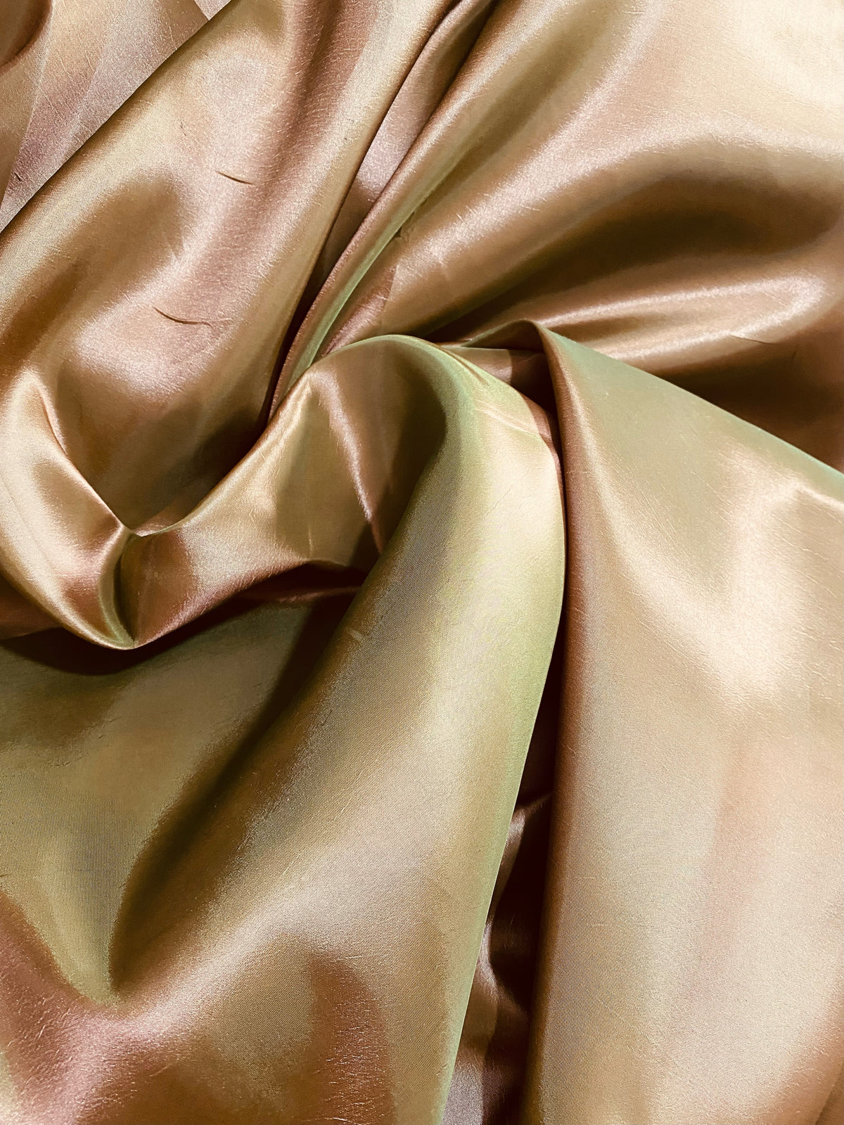 NEW Duchess Davis Designer “Faux Silk” Fabric Pink with Green Iridescence - Fancy Styles Fabric Pierre Frey Lee Jofa Brunschwig & Fils