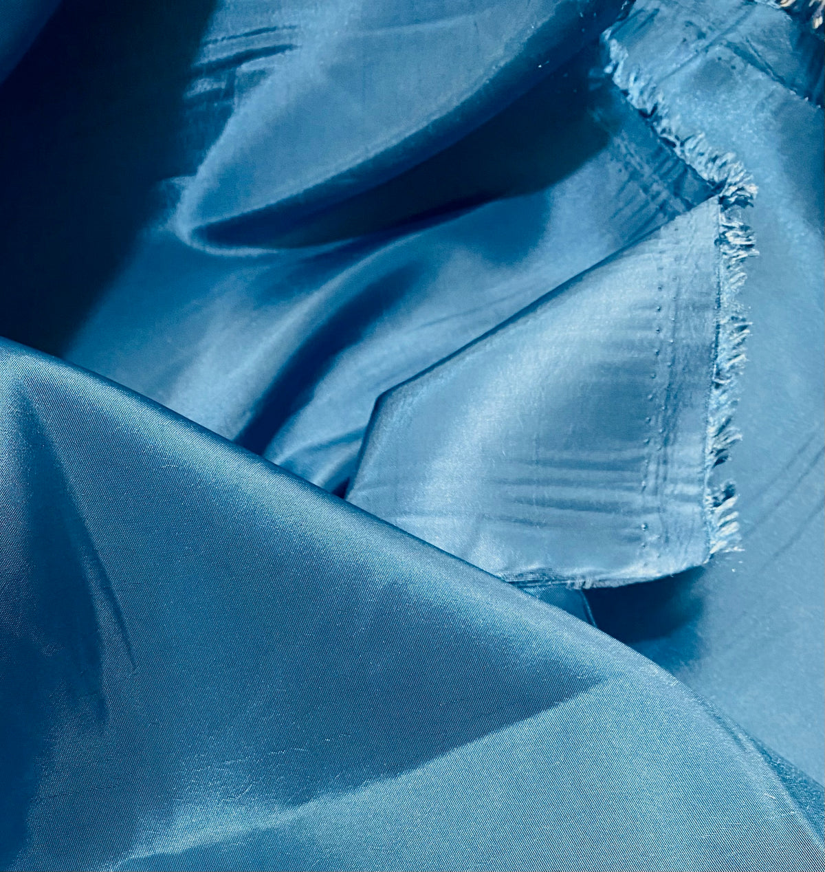 NEW Duchess Davis Designer “Faux Silk” Fabric Sky Blue - Fancy Styles Fabric Pierre Frey Lee Jofa Brunschwig & Fils