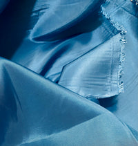 NEW Duchess Davis Designer “Faux Silk” Fabric Sky Blue - Fancy Styles Fabric Pierre Frey Lee Jofa Brunschwig & Fils