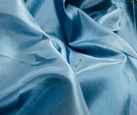NEW Duchess Davis Designer “Faux Silk” Fabric Sky Blue - Fancy Styles Fabric Pierre Frey Lee Jofa Brunschwig & Fils