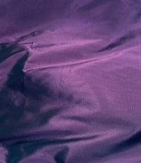 NEW Lady Frank Light Designer “Faux Silk” Taffeta Fabric Made in Italy Purple with Black Iridescence - Fancy Styles Fabric Pierre Frey Lee Jofa Brunschwig & Fils