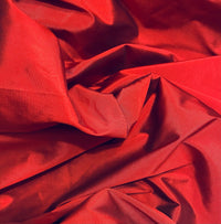 NEW Lady Frank Light Designer “Faux Silk” Taffeta Fabric Made in Italy Red - Fancy Styles Fabric Pierre Frey Lee Jofa Brunschwig & Fils