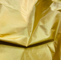 NEW Lady Lisa 100% Silk Taffeta Fabric Solid Icy Yellow Gold - Fancy Styles Fabric Pierre Frey Lee Jofa Brunschwig & Fils