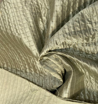 DEAL! Lady Celestine 100% Silk Designer Pistachio Green Quilted Fabric - Fancy Styles Fabric Pierre Frey Lee Jofa Brunschwig & Fils