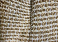 NEW Duchess Abbie Basketweave Seagrass Bistro Chair Inspired Upholstery and Drapery Fabric in Beige and Cream - Fancy Styles Fabric Pierre Frey Lee Jofa Brunschwig & Fils