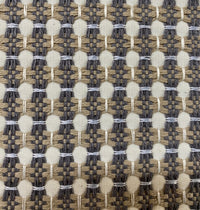 NEW Duchess Abbie Basketweave Seagrass Bistro Chair Inspired Upholstery and Drapery Fabric in Navy and Beige - Fancy Styles Fabric Pierre Frey Lee Jofa Brunschwig & Fils