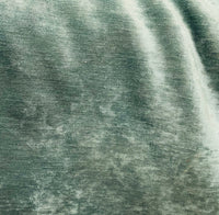 Designer Velvet Upholstery Fabric - Green Grey - Fancy Styles Fabric Pierre Frey Lee Jofa Brunschwig & Fils