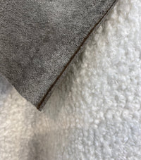 NEW Sir Hugo Designer Upholstery Boucle Sherpa Faux Fur Fabric in White - Fancy Styles Fabric Pierre Frey Lee Jofa Brunschwig & Fils